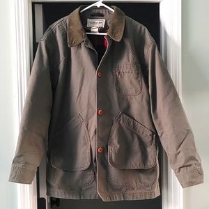 LL Bean Green Field Coat